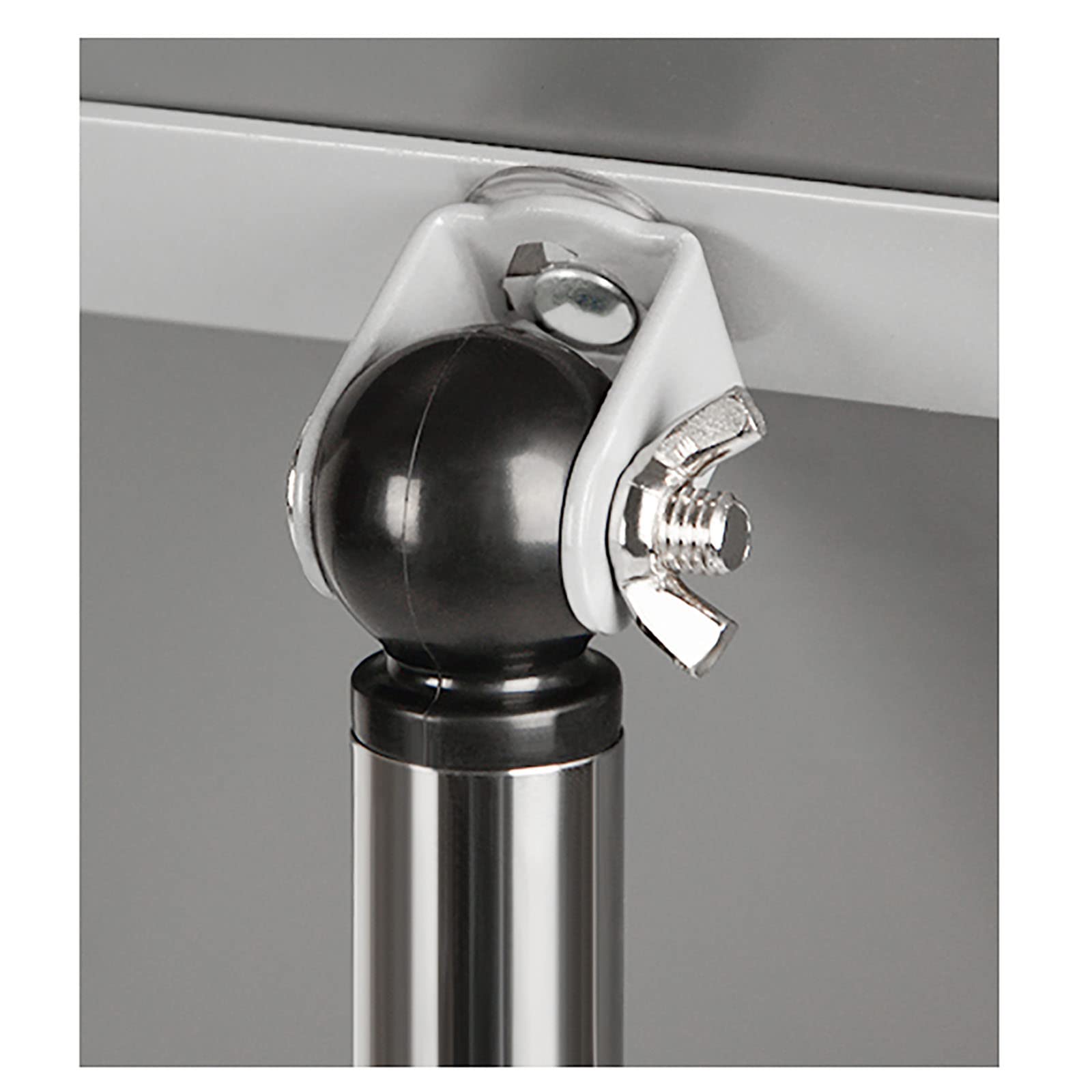 Soporte de pie para Carteles Estilo Espiral A2, Soporte para pósteres, Pedestal Ajustable de 17 x 23,5 Pulgadas, visualización Vertical y Horizontal, Aluminio,Gold