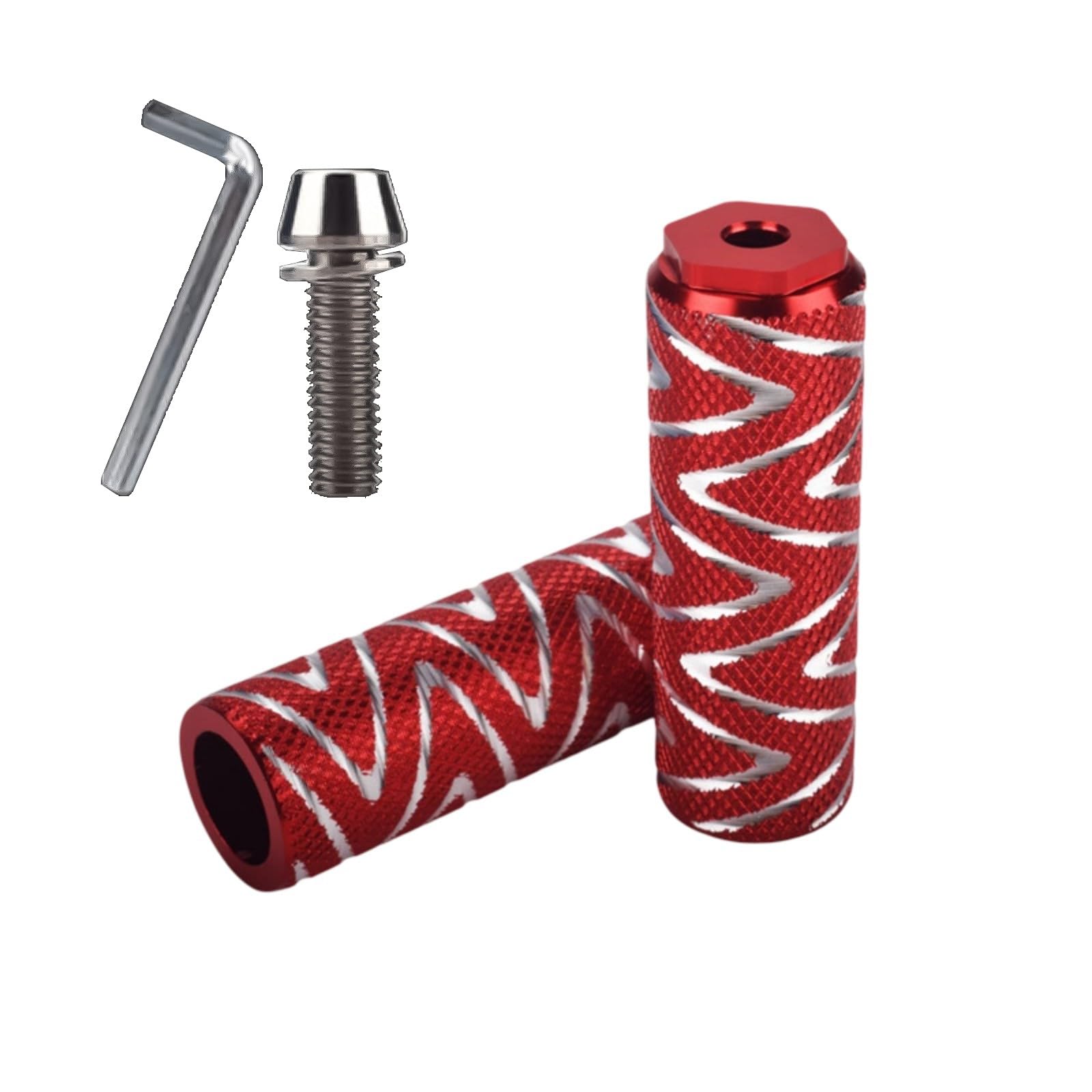 Mountain Bicycles Foot Pegs Aluminum Alloys Bike Pedals Motorcycle Footrest For Mountain Cycling