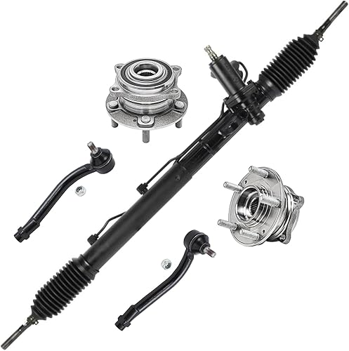 Miniatura 426 de Detroit Axle - Kit de cubos de rodamiento de rueda delantera de 6 piezas para Dodge Dart 2013-2016, Chrysler 200 2015-2017, 2 cojinetes de rueda
