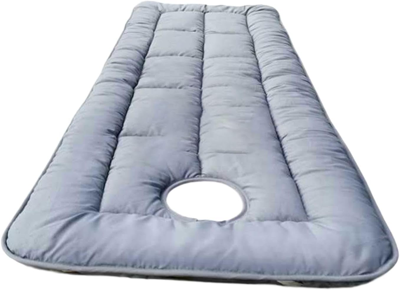 predolo SPA Massage Table Pad Bed Mat with Face Opening for Beauty Treatment in Hotels, Gray