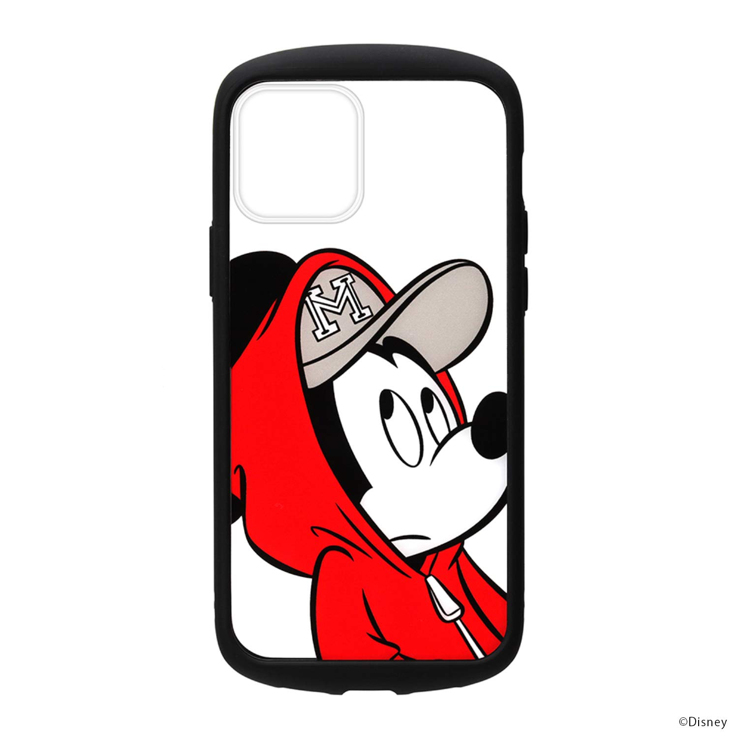 Premium Style iPhone 12 mini用 ガラスタフケース ミッキーマウス PG-DGT20F01MKY