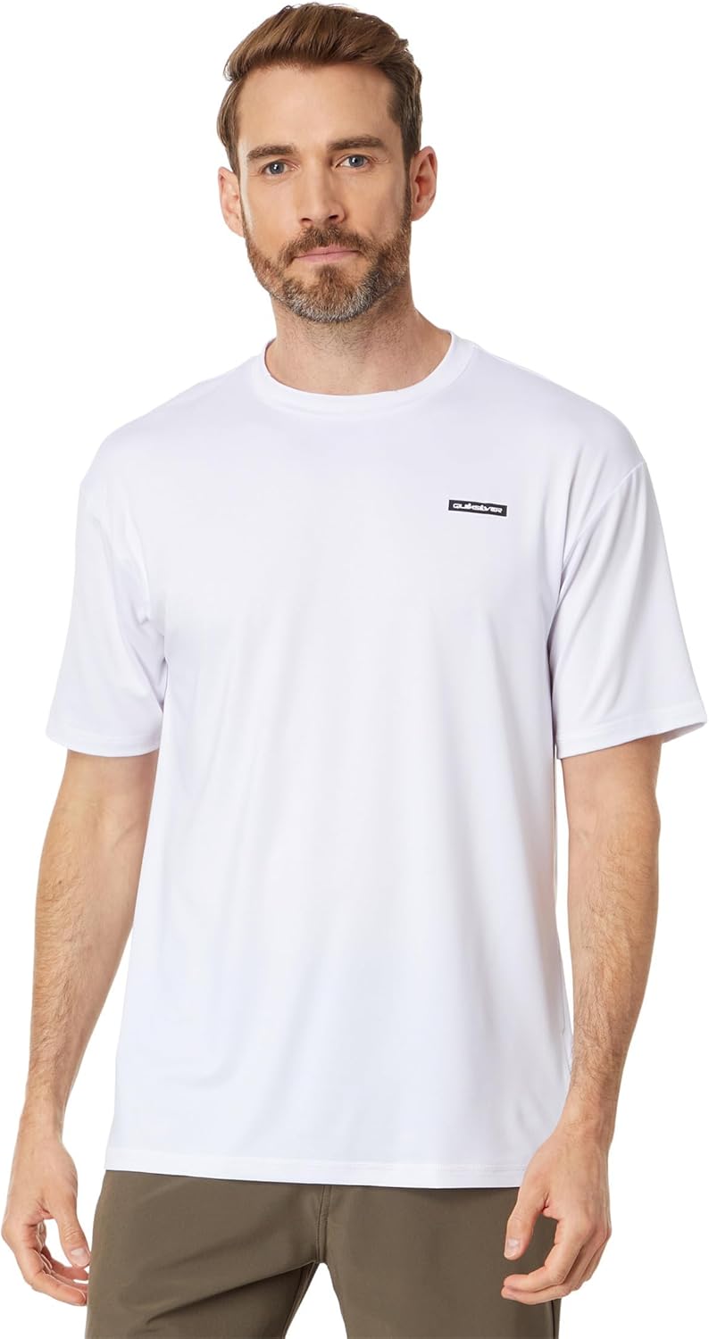 Quiksilver Men's Omni Session Short Sleeve Rashguard Surf Tee