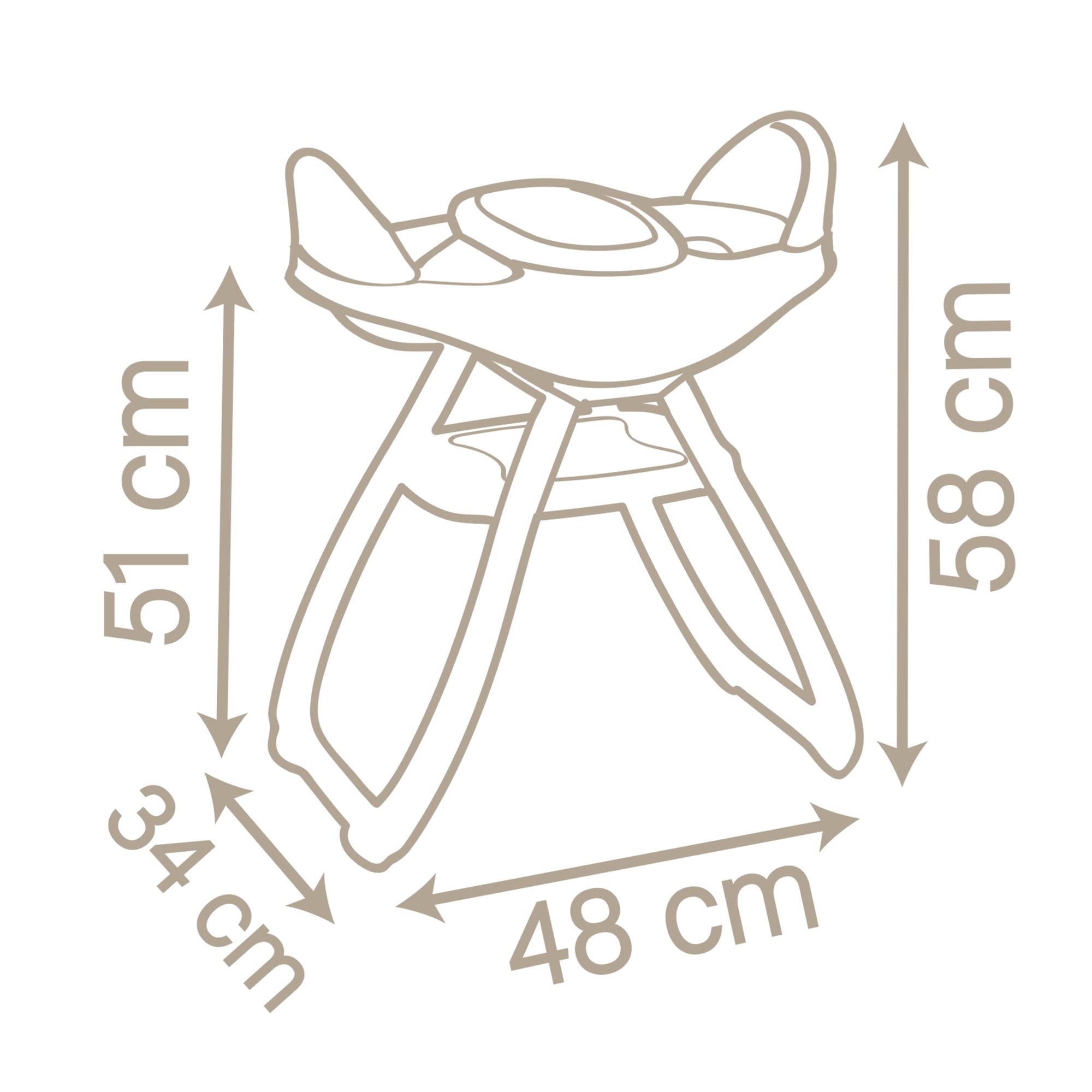 Smoby Baby Nurse-Seggiolone per Bambole gemellari, 220371