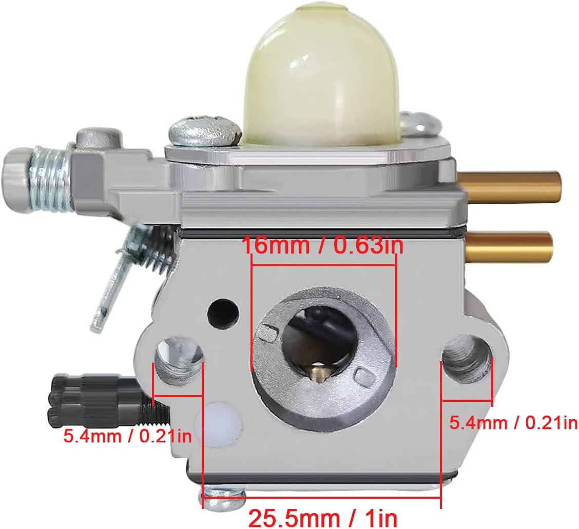 ZAMDOE Carburetor Replacement for Echo SRM2100 SRM2110 SRM2400 PE2000 PE2400 GT2000 GT2400 PPF2100 Trimmer - Image 3