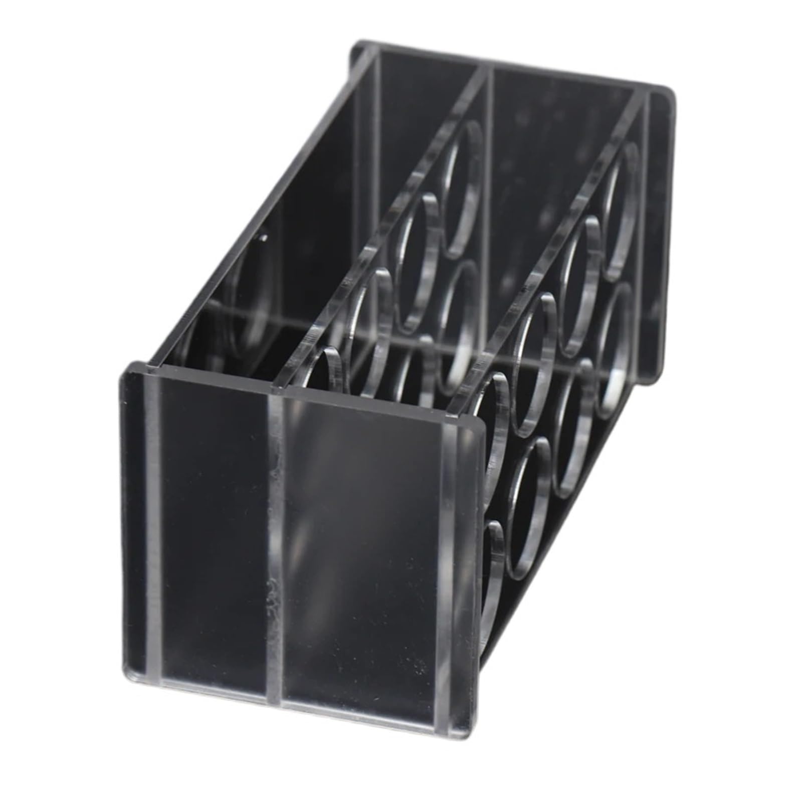 soporte for tubos de ensayo 0,2/0,5/1,5/2/5/7/10/15/20/25/50/100ml 24/48/40/96 agujeros Placa de almacenamiento soporte de tubos centrífugos de laboratorio de vidrio orgánico(1Pc 50ml 24Holes)
