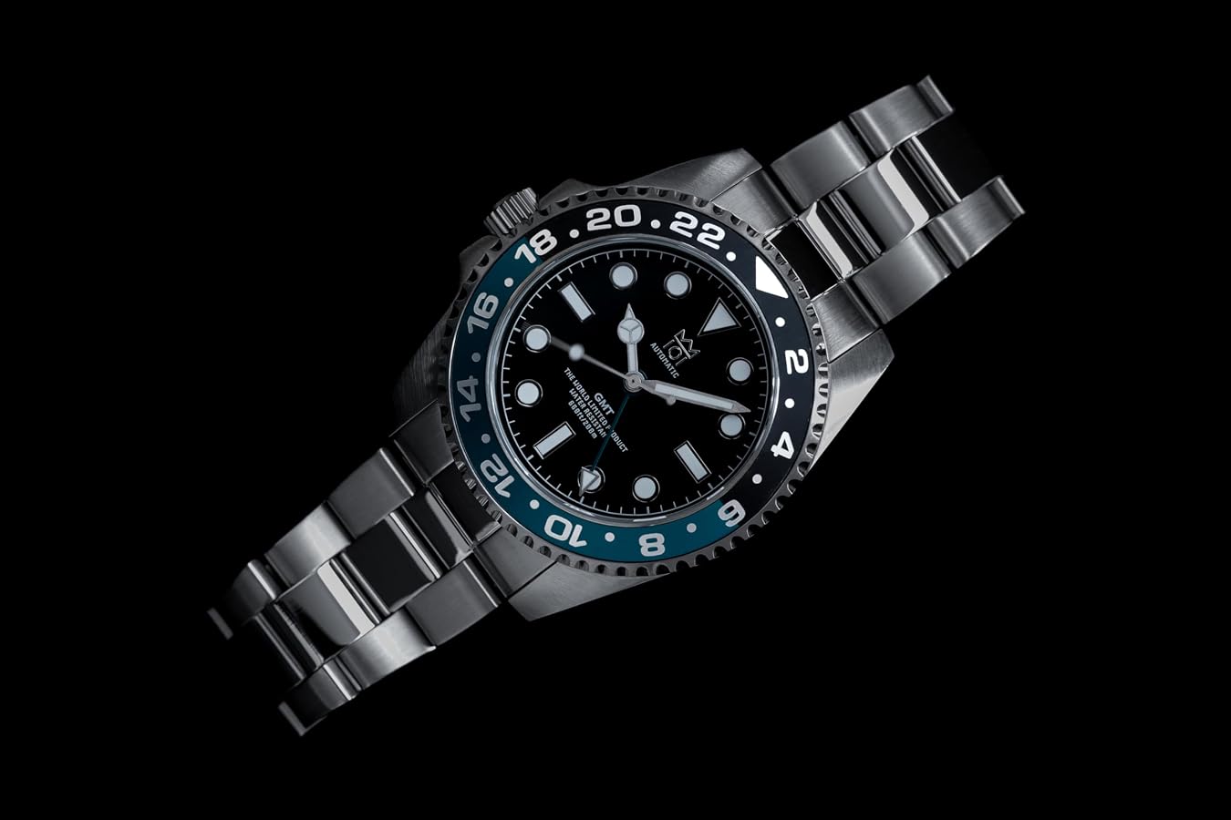 Amazon.co.jp: HYAKUICHI 101 Model 14L GMT Mechanical Diver's
