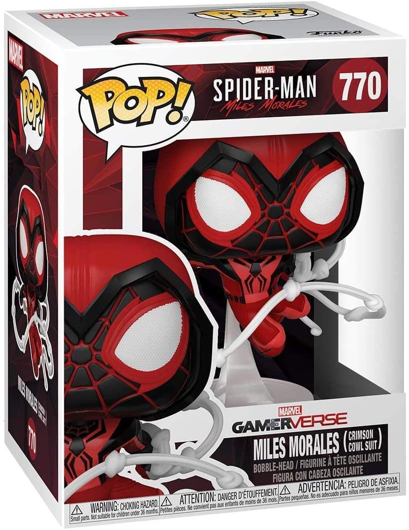 Amazon.com: Funko Pop! Games: Marvel's Spider-Man: Miles Morales