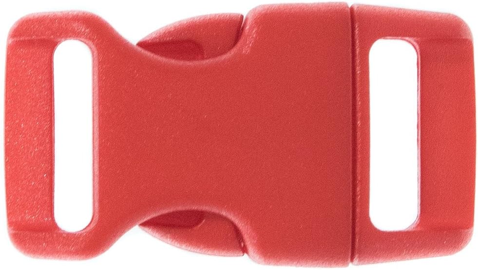 Paracord Planet Plastic Side Release Buckles – 3/8, 1/2, and 5/8 Inch Sizes – 25+ Colors and Multiple Pack Size Options