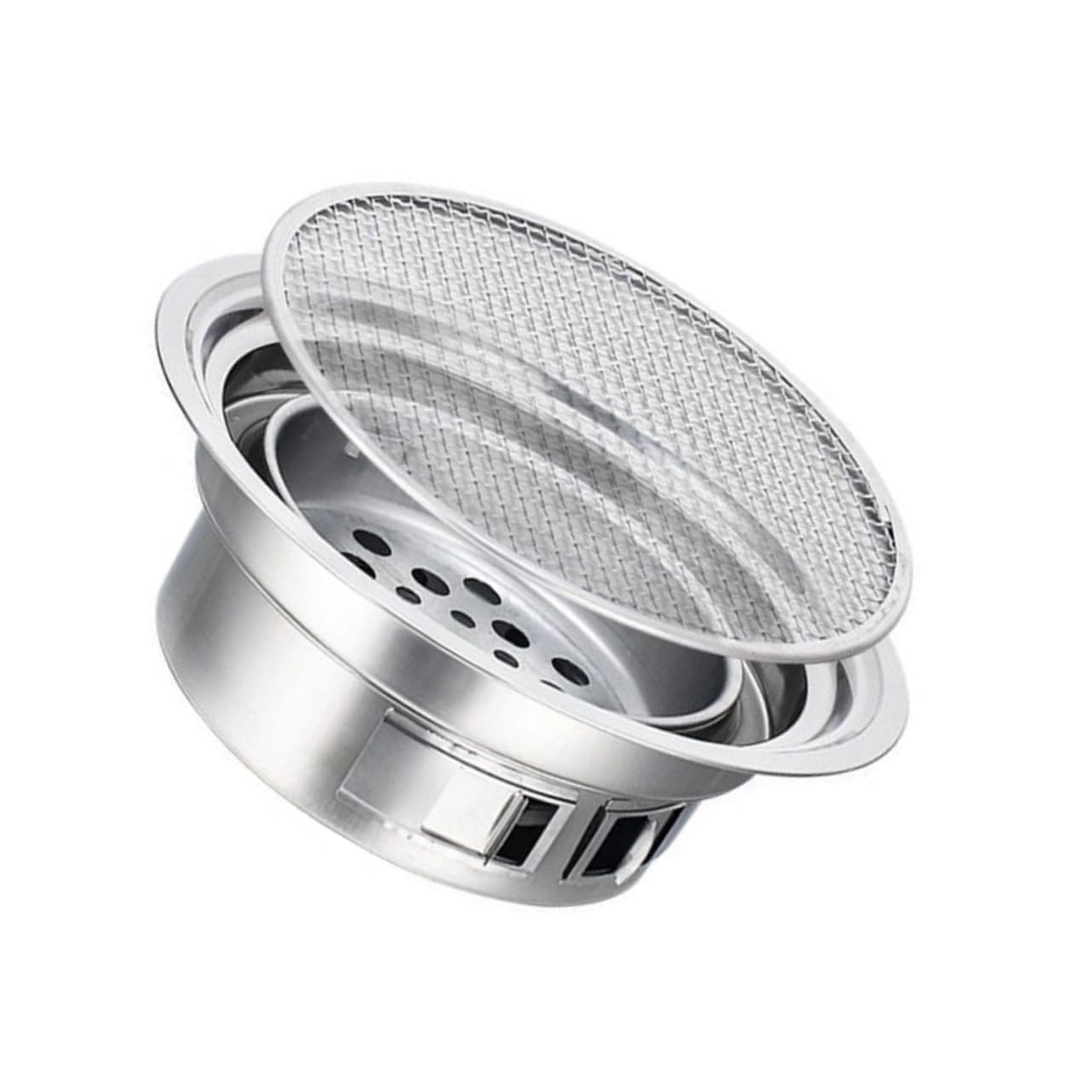 Poêle à barbecue extérieur coréen en acier inoxydable SUPVOX pour grill