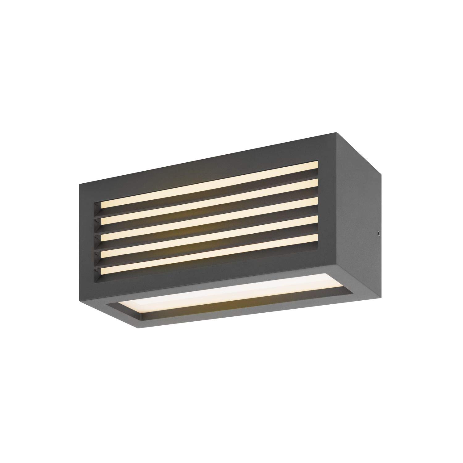 Box_L LED Outdoor Surface-Mounted Wall And Ceiling Light Anthracite IP44 3000K 19W SLV Lighting