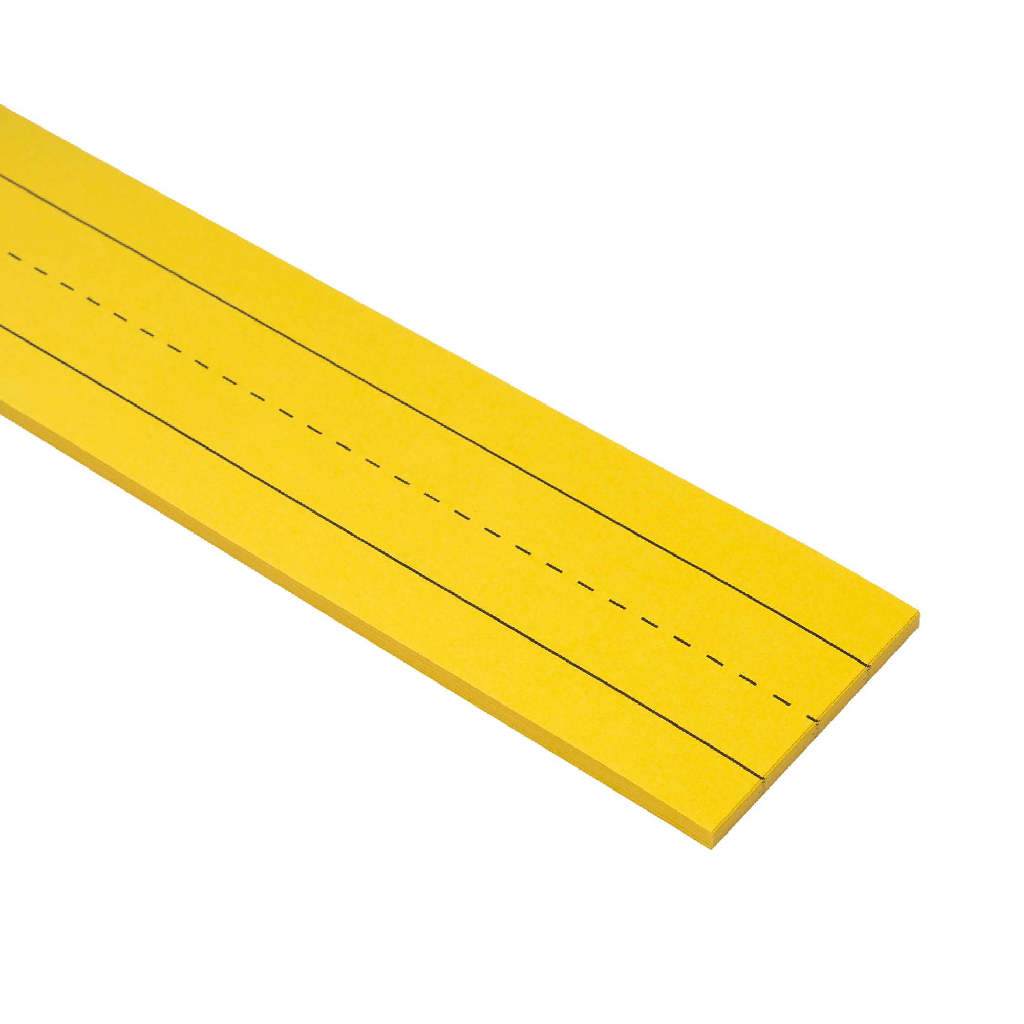 Chell Strisce Frasarie Colorate Per Imparare A Scrivere - 100 Pezzi 7,6x61 Cm - 5 Colori Per Didattica E Ufficio - 2