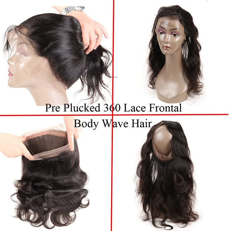 Amazon.com : YUDIT 360 Lace frontal Closure Wig Body Wavy Lace