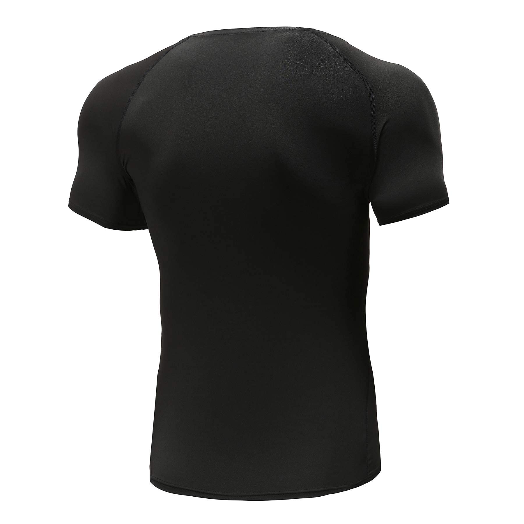 Holure Maglie Compressione Uomo Maglietta Palestra a Manica Corta T-Shirt per Correre Ciclismo (2 o 3 Pezzi)
