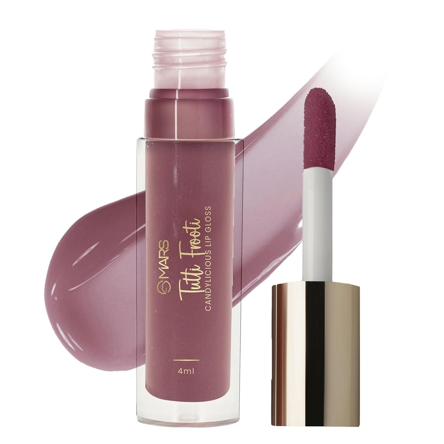 Candylicious Sheer Lip Gloss for Women | Hydrating & High Shine | Lightweight | Non-Sticky | Enriched with Vitamin-E, Hyaluronic Acid & Avocado Ester (4.0ml) (02-TUTTI FROOTI)-LG20-02-MRS-image-34