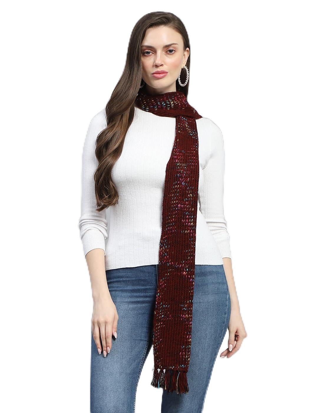 Winter Womens Self Design Muffler - 1240825MF-image-37
