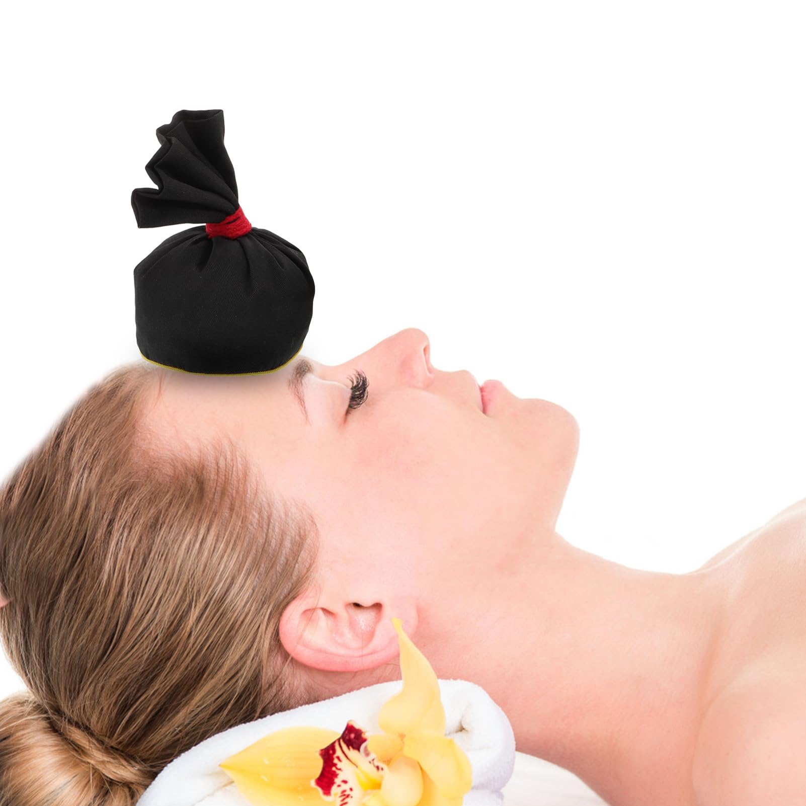 KOMBIUDA 2pièces De Compresse Chaude Sel Chinois Poche De Massage Portable Pour Thérapie Spa Et Relaxation