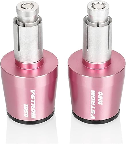 Empuñaduras de manillar de motocicleta de 78 de pulgada, 0.866 in, tapón de extremo para Suzuki VSTROM1050 V-Strom 1050XT V-Strom 1050 XT 2020 2021