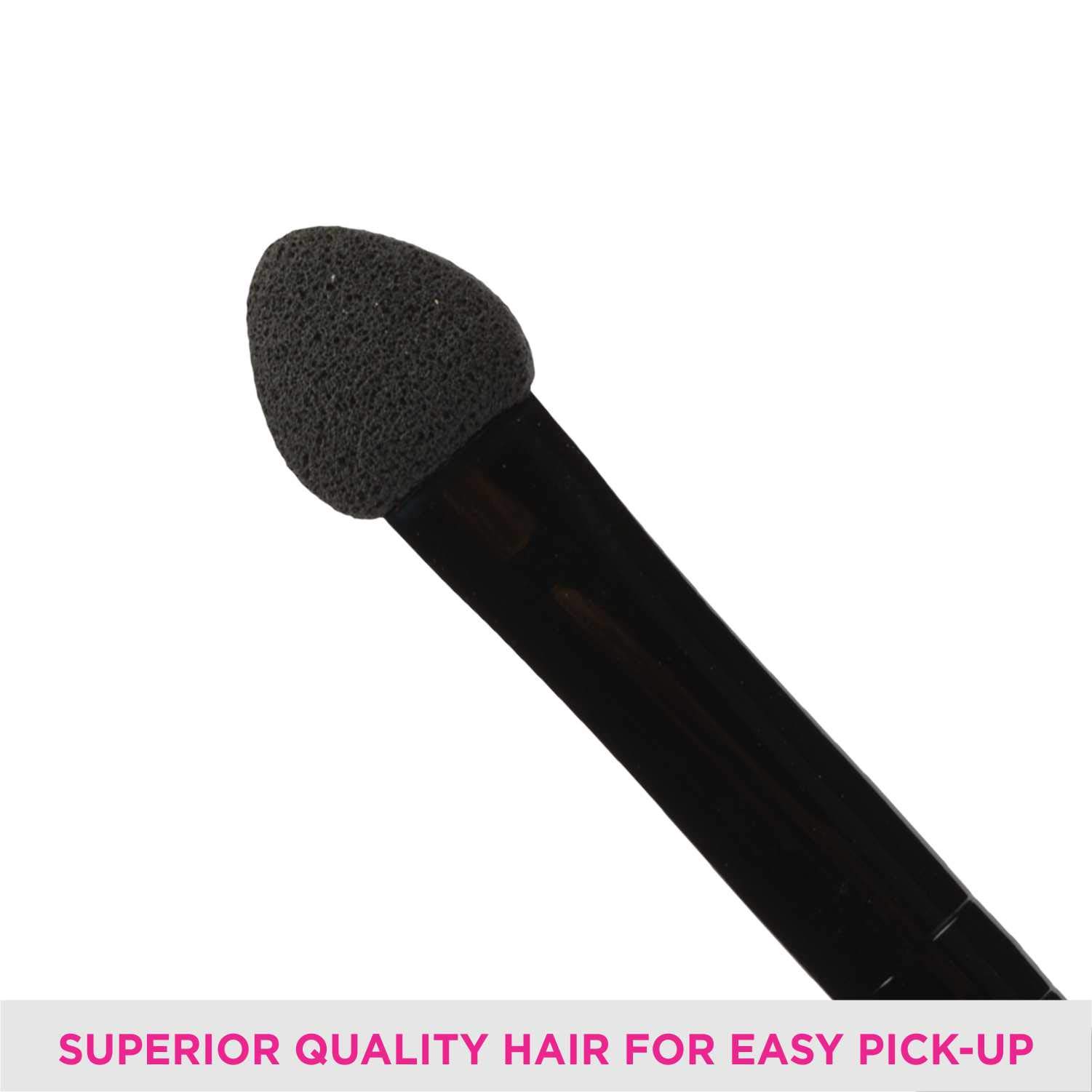 Vega Eye Applicator Brush, 18 G, Pink 2