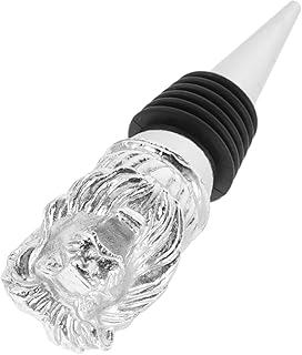 Metal Lion Head Wine Bottle Stopper Wine Saver Vacuum Seal Bottle Plug for Alcohol Protection