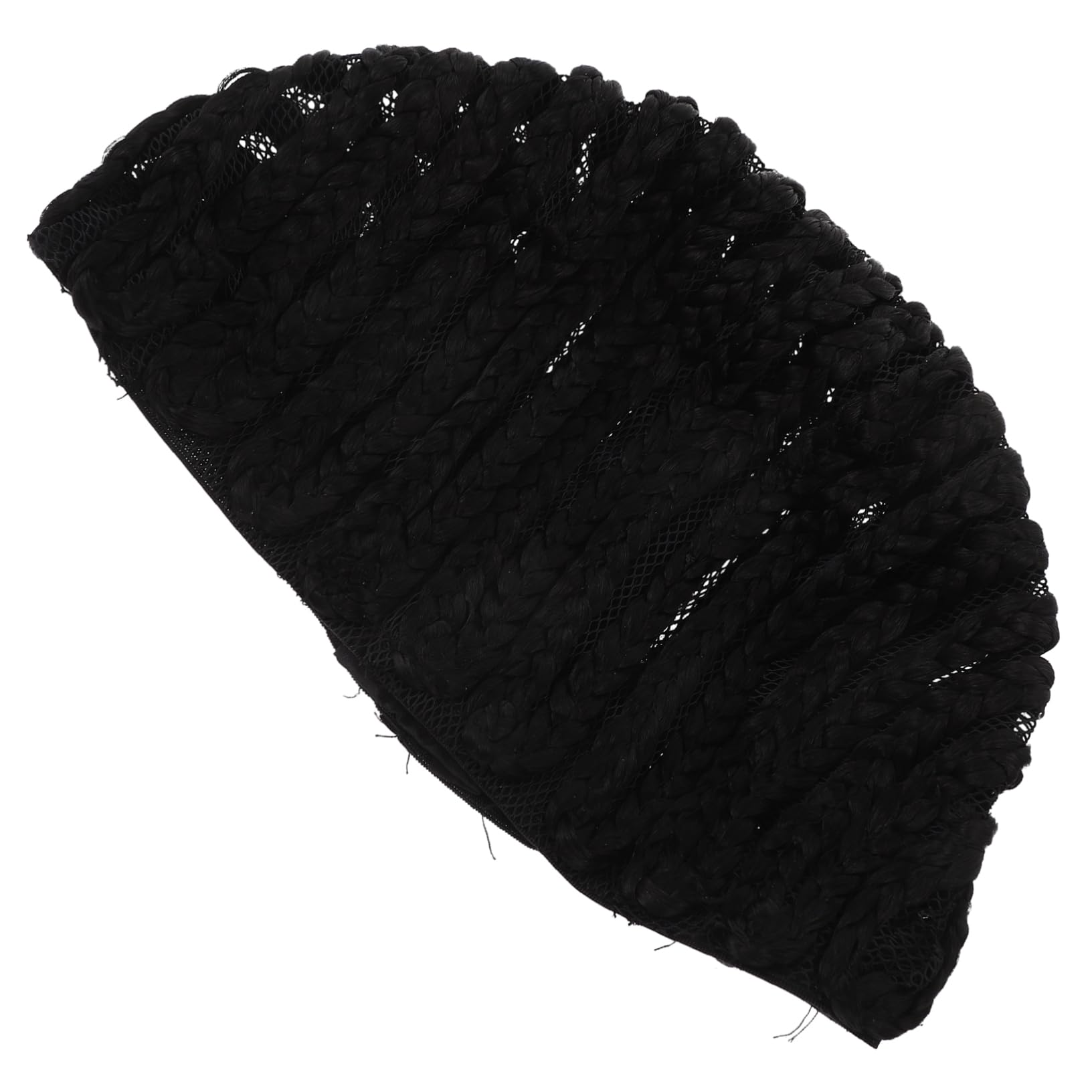 NOLITOY Cornrow Wig Cap Crochet Braiding Stretchable Wig Making Cap Soft Elastic Sew Dome Net