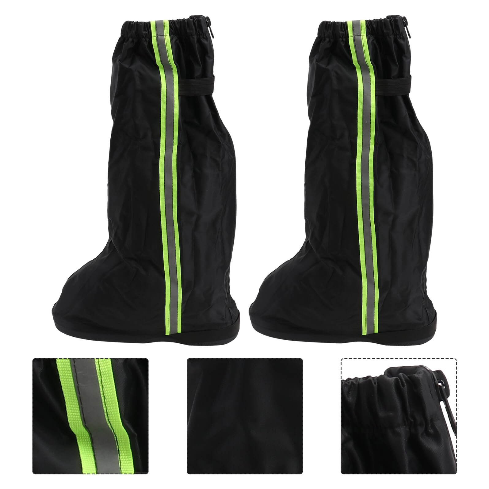 Guêtres de Randonnée Oxford Imperméables Noir pour Randonnée Escalade Homme Femme