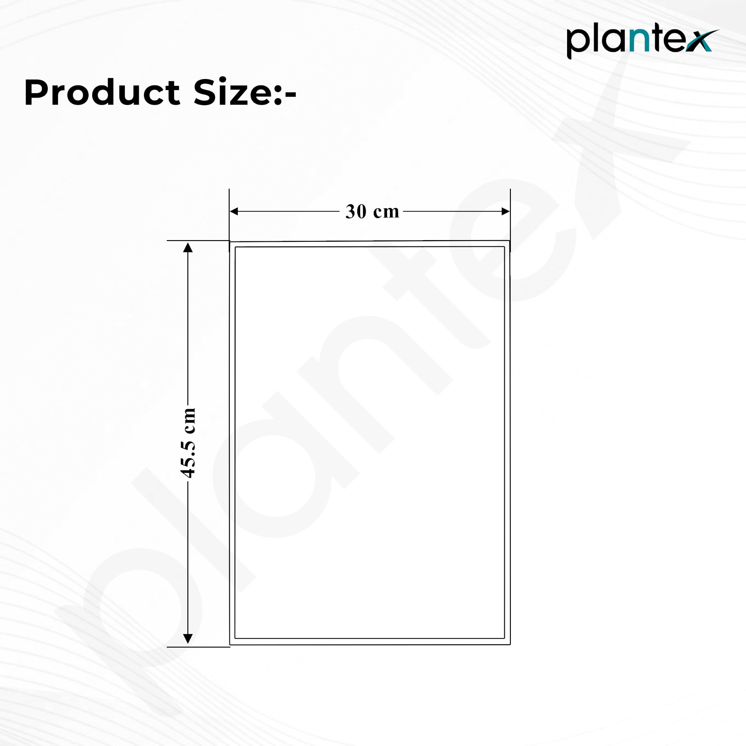 Plantex Frameless Rectangle Mirror for Wall/Mirror with Beveled Smooth Edges for Bathroom/Dressing Room/Living Room/Bedroom/Entryway - (18x12 Inch) 2