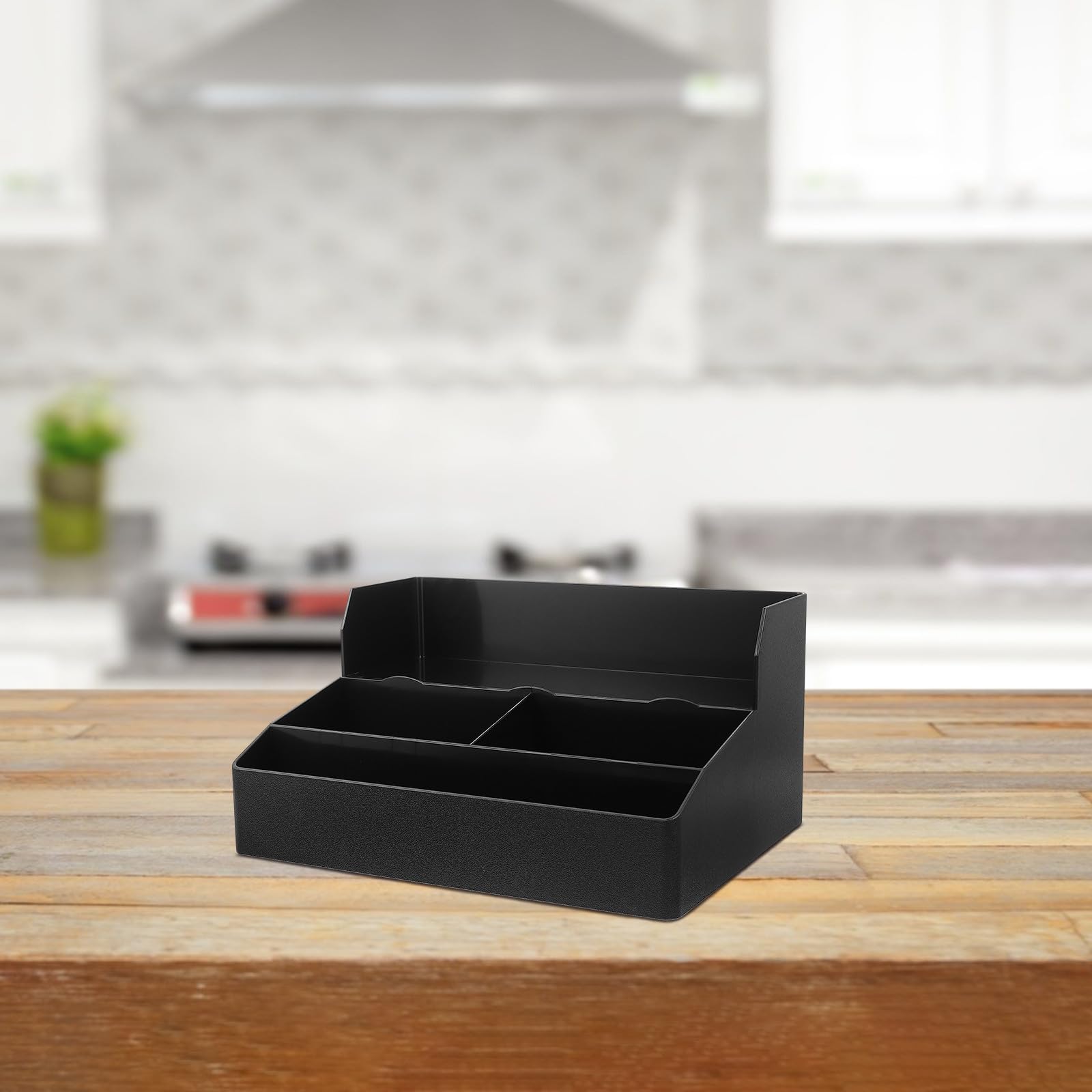 Caja Organizadora para Vasos de Papel Desechables, Pp Negro
