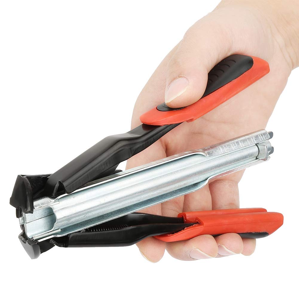 Fafeicy Alicates de anillos de jaula de cerdo, herramienta de equipo de instalación de clip tipo C con anillo, para valla de animales, 445 g
