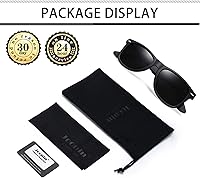 Vista 5 de Joopin Gafas de sol cuadradas polarizadas con protección UV para hombre y mujer