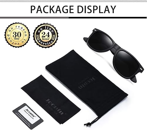 Miniatura 5 de Joopin Gafas de sol cuadradas polarizadas con protección UV de moda para hombres y mujeres