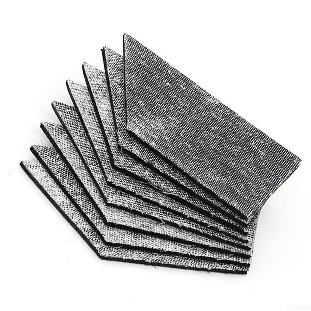Lot de 12 bandes d'angle en caoutchouc pour tables de billard et