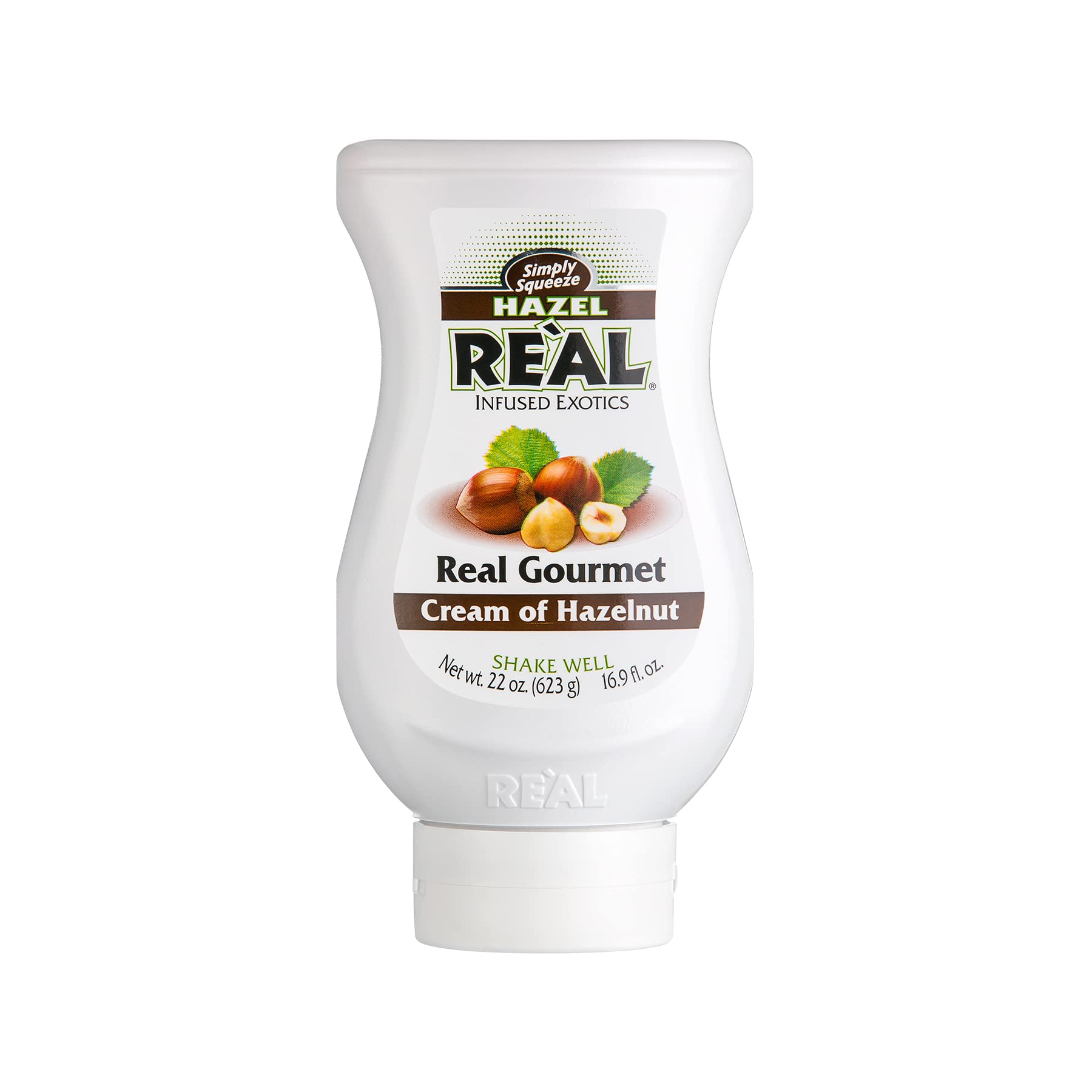 Re’al | Cream of Hazelnut Syrup | Made with Real Nuts | 500ml |Natural Ingredients| Cocktails, Baking, Smoothies, Coffee, Desserts, Coffee Syrup, Hot Chocolate
