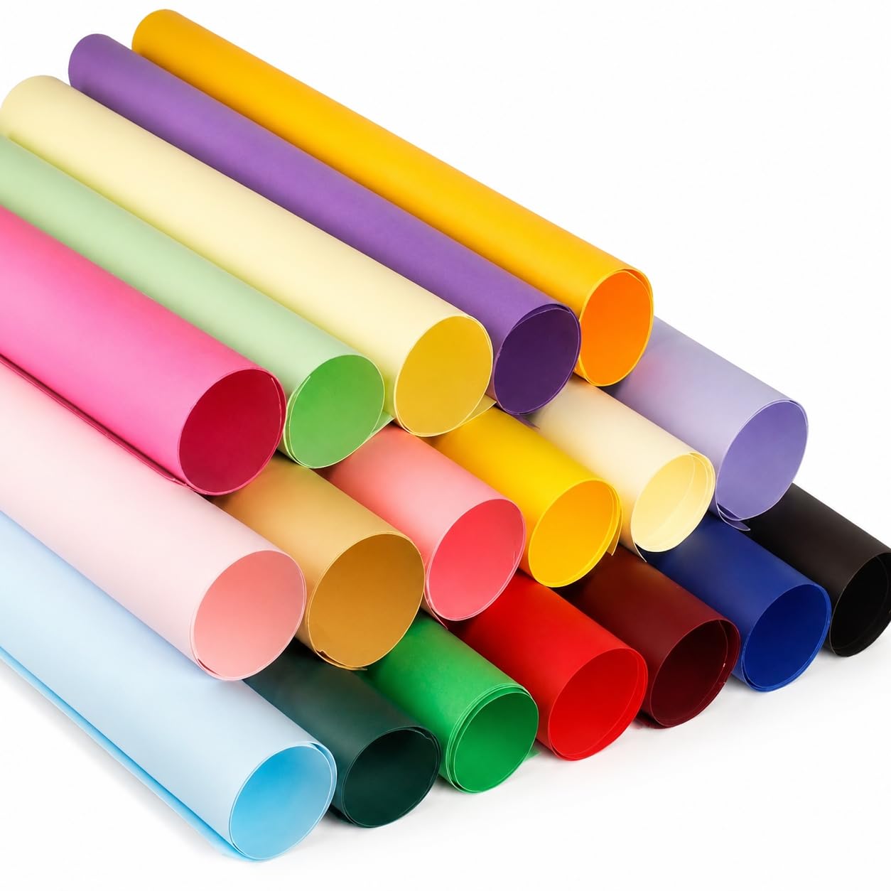 Feuilles Carton Jaune pour Enfants en Papier Résistant à la Déchirure Convient pour les Projs d'Art d'Artisanat à la à l'École stiné aux Activités Créatives s Pits