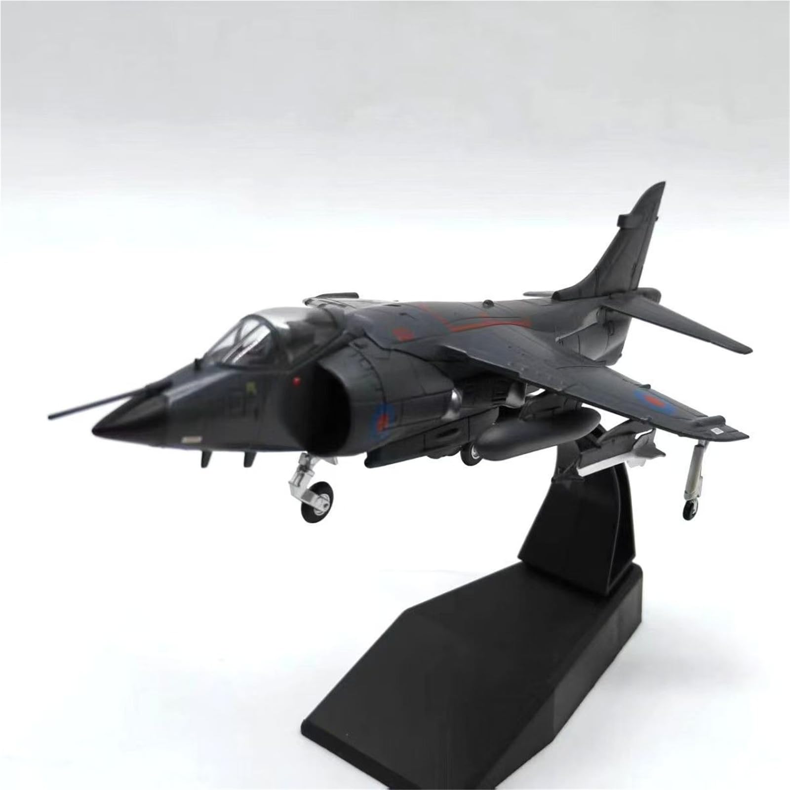 aerei a reazione Modello pressofuso in metallo British Harrier Jet in scala 1:72 regali per piloti