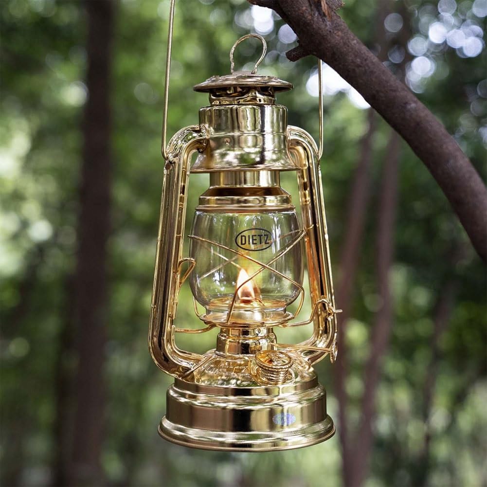 Amazon.com: Dietz Days Hurricane Lantern D78 Brass : Home & Kitchen