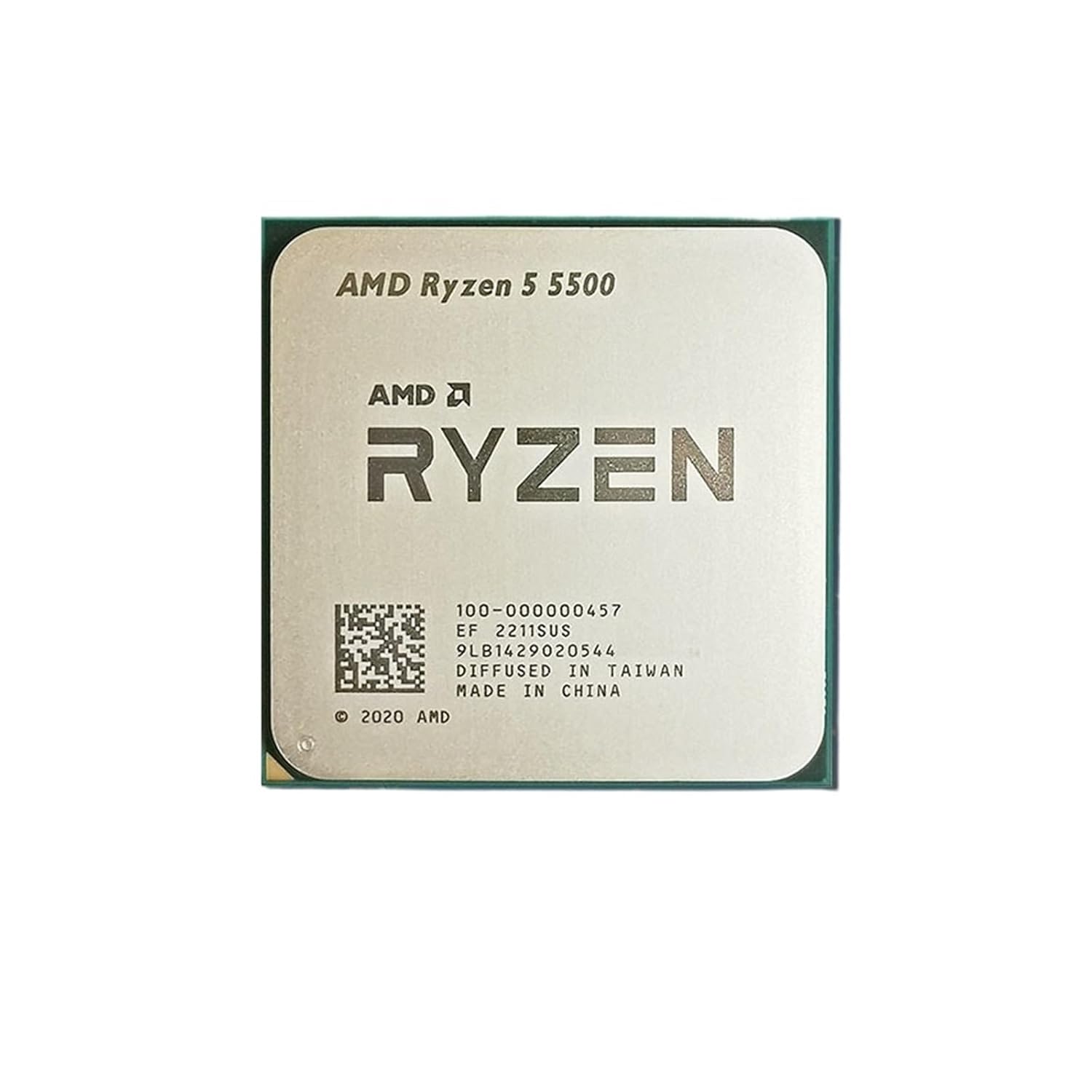 GLPMZANB AMD Ryzen 5 5500 R5 5500 3.6 GHz 6-Core 12-Thread CPU Processor 7NM L3=16M 100-000000457 Socket AM4 No Fan
