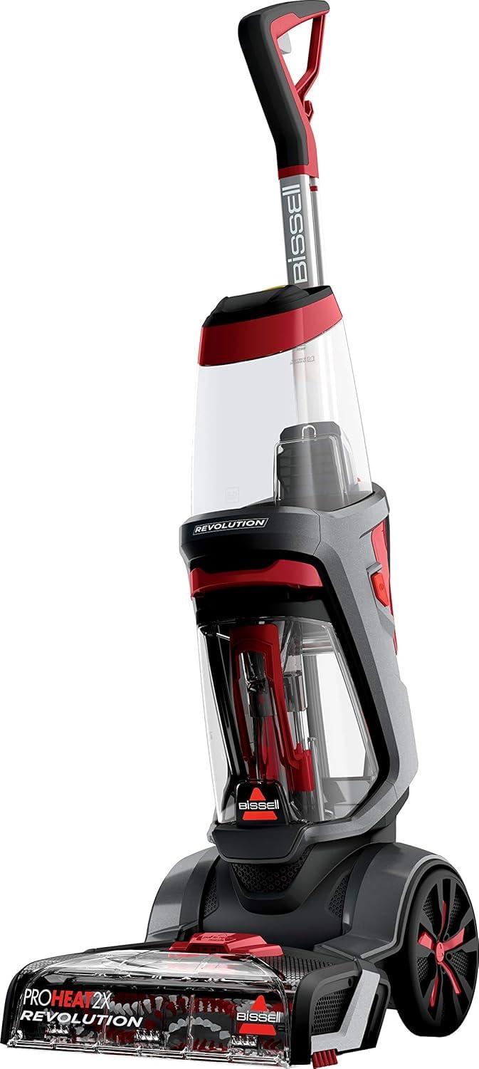 BISSELL 1858N ProHeat 2X Revolution Teppichreinigungsgerät, (800 W - 3.7 L) + Tiefenreinigungs-Aufsatz für alle Bissell Flecken-und Teppichreinigungsgeräte