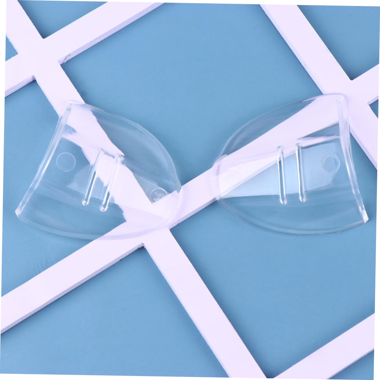 Seitenschutz for Schutzbrillen, transparenter Seitenschutz for die Sicherheit, 5 Paar Schutzbrillen, seitlicher Sicherheitsschutz for Sonnenbrillen, transparente Seitenschutzbrillen(Color:Transparent