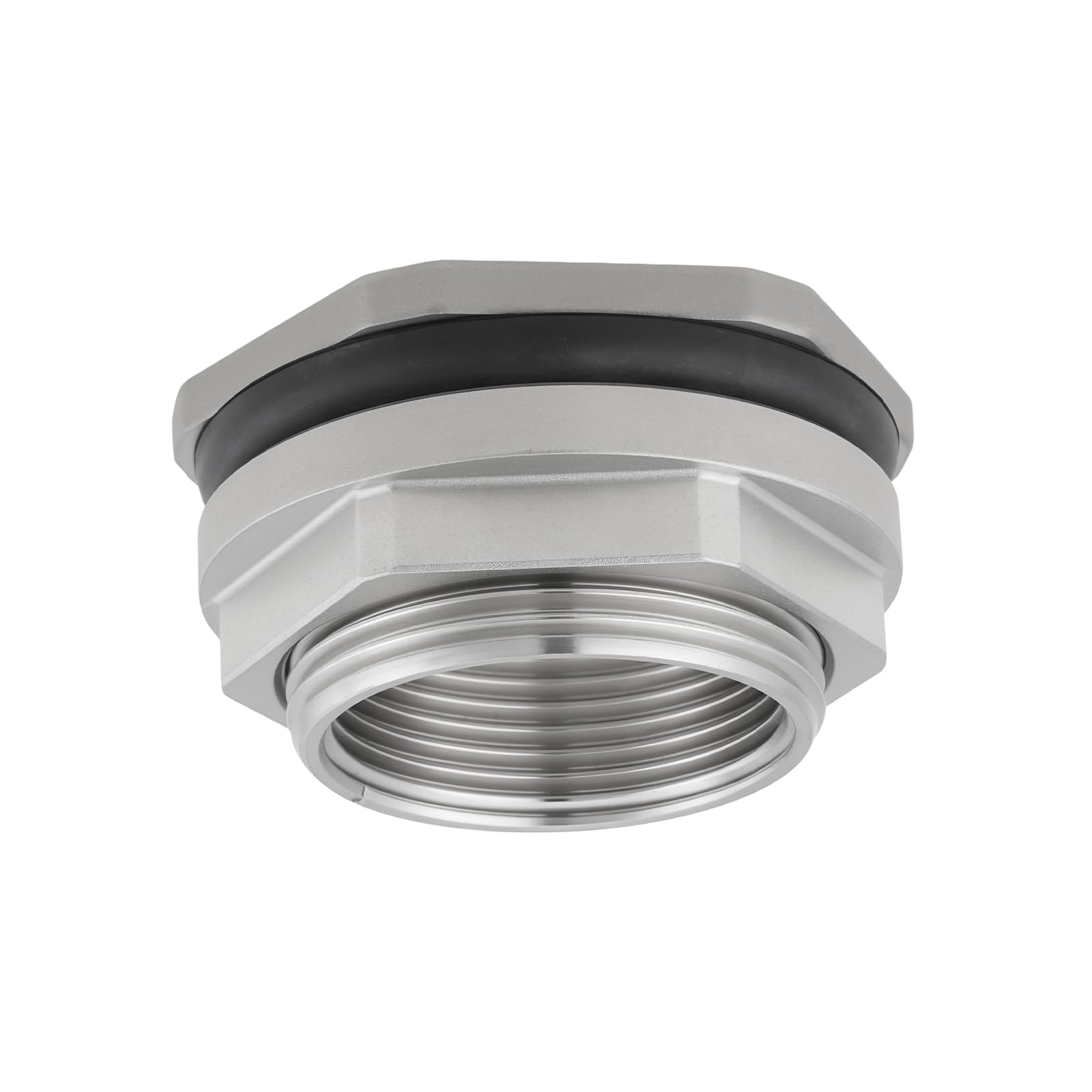 Conector hembra de acero inoxidable roscado anticaídas de presión para tanque de agua