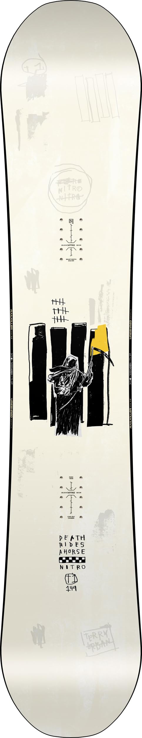 Nitro T1 Men's Park Snowboard