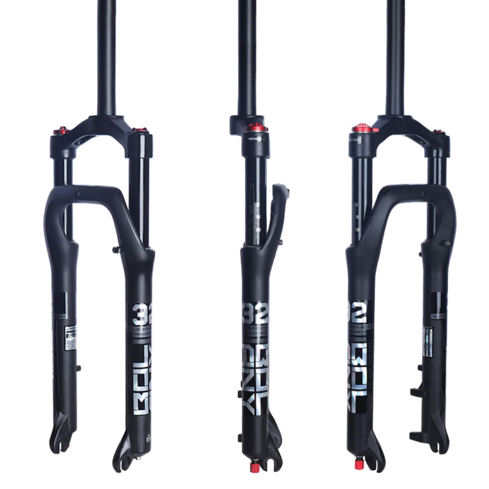 'BOLANY Snow Bike Front Fork for A Bicycle 26inch Aluminum Alloy Air Gas Fat Fork Bike for 4.0'' Tire Bicycle Accessories' damping-manual