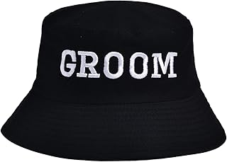 Bride Bucket Hat for Bachelorette Party Embroidered Sun Hat Bridal Shower Bride to be Gift White