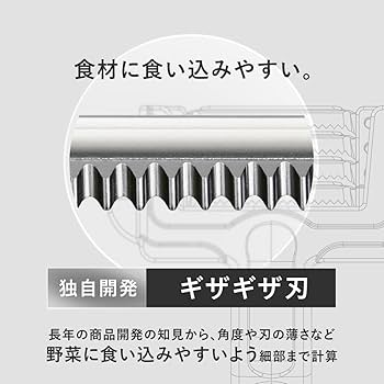 Amazon | ののじ天才ピーラークランチ みじん切り・麺削り