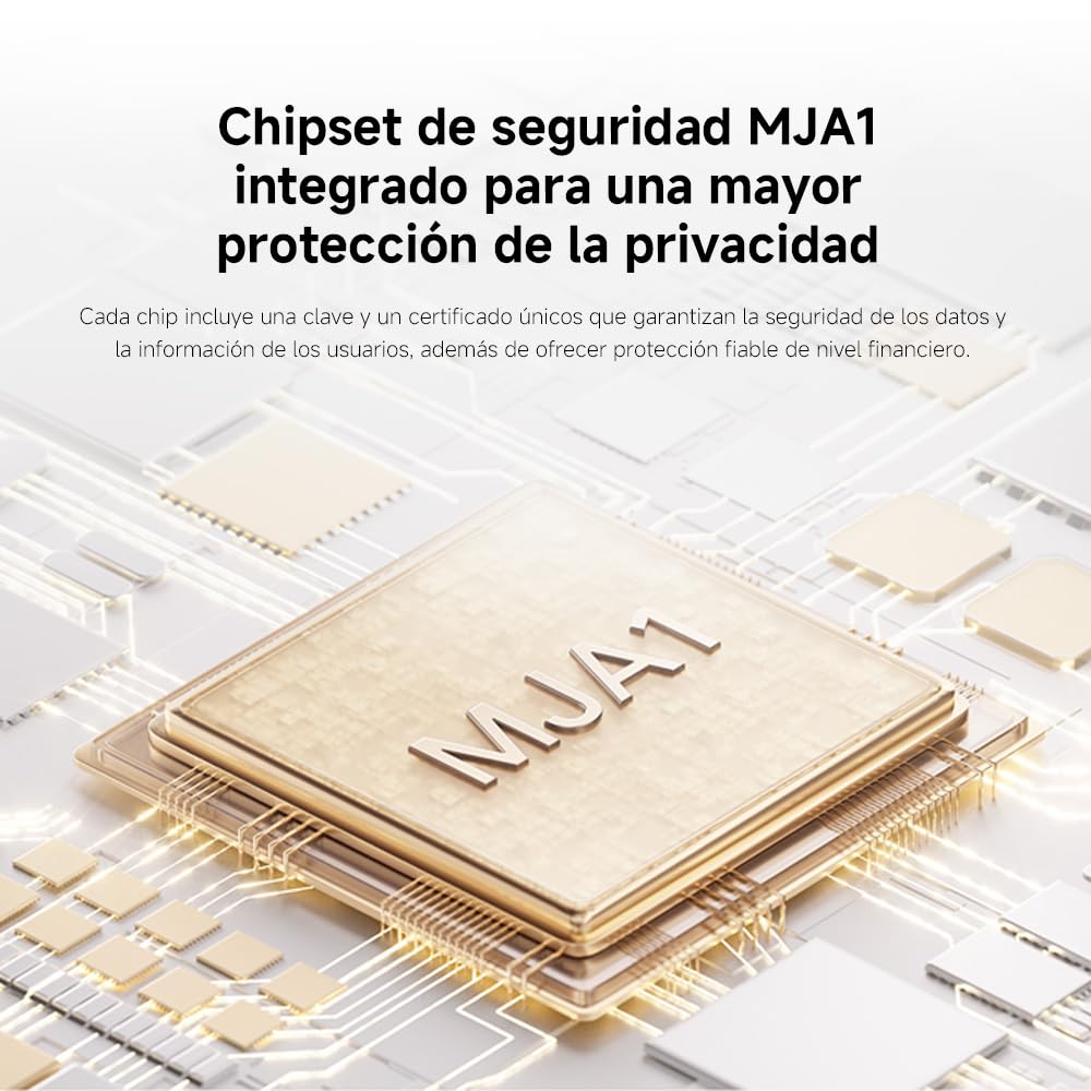 XIAOMI C500 Dual Camara Vigilancia WiFi Interior, Doble 4MP Barrera Virtual | Camara Vigilancia Detección De Personas/Mascotas, Visión Nocturna A Color Starlight, Audio Bidireccional, WiFi 6 2,4/5 GHz