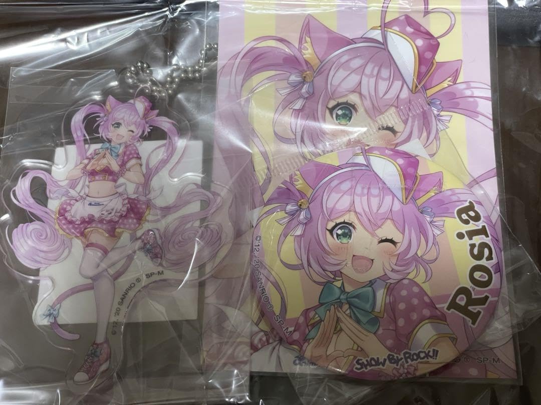 SB69 SHOW BY ROCK!! 10周年ロージア缶バッジ