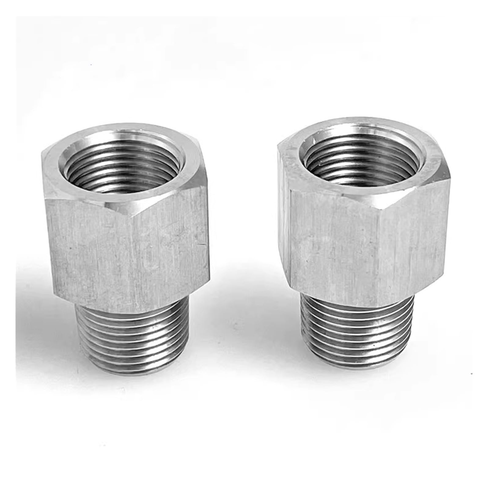 12 Uds M14 M16 hembra x M8 M10 M12 M14 M16 M18 M20 1/8 "1/4" 3/8 "1/2" macho BSP rosca de acero inoxidable accesorio de tubería de alta presión