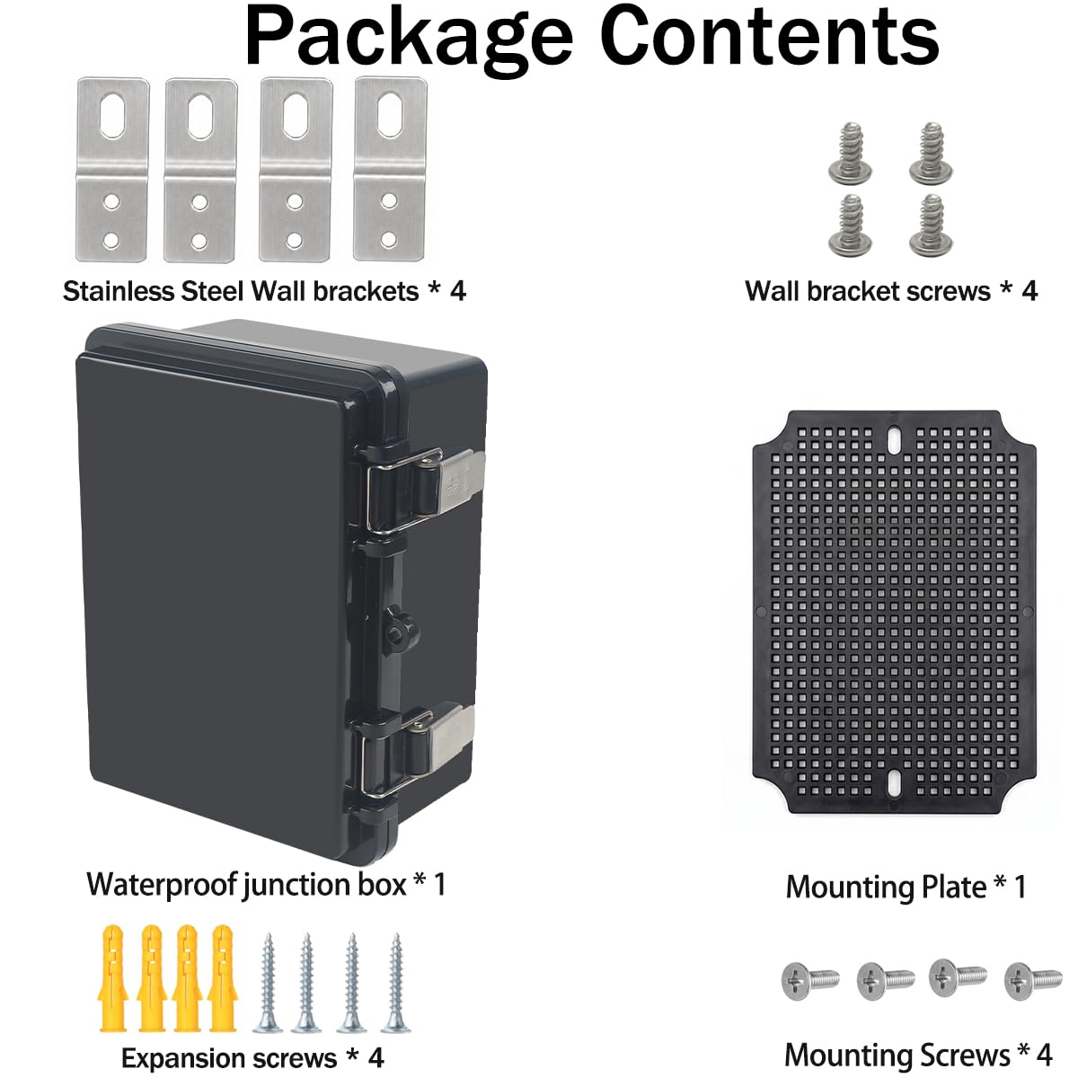 Waterproof Electrical Box - IP67 Stainless Steel -7
