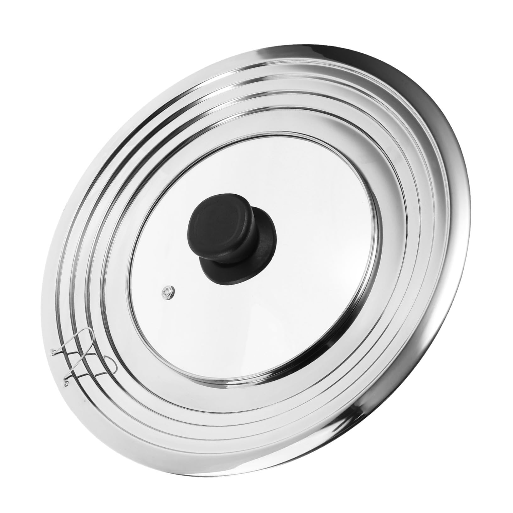 Mikikit Coperchio in Acciaio Inox per Pentole e Padelle Coperchio Anti-goccia per Mantenere Cibo Fresco e Temperatura Stili multipli
