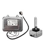 5DV 009 000-00 Xenon Headlight Ballast with Igniter and D1S Bulb Replacement for 2007-2014 Escalade 2008-2014 Town Country 2006-2009 BMW E60