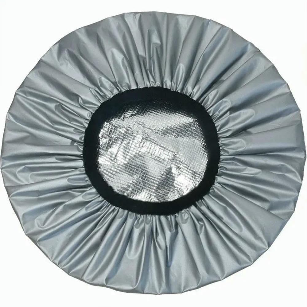 Bonnet auto-chauffant aluminium NYSDM pour douche et masque capillaire